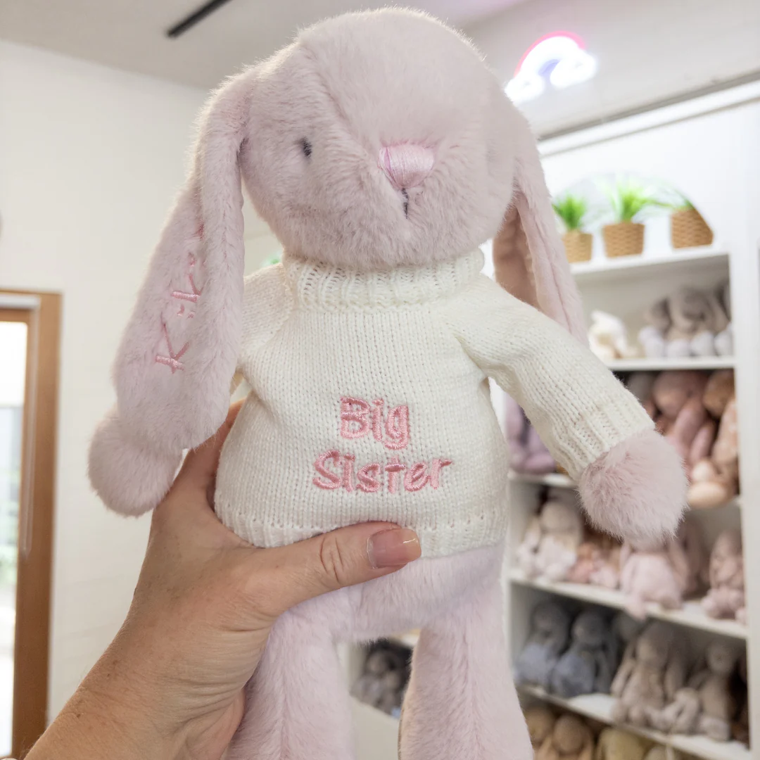 Big Sister Bunny & Jumper - Blossom 30cm - Image 2