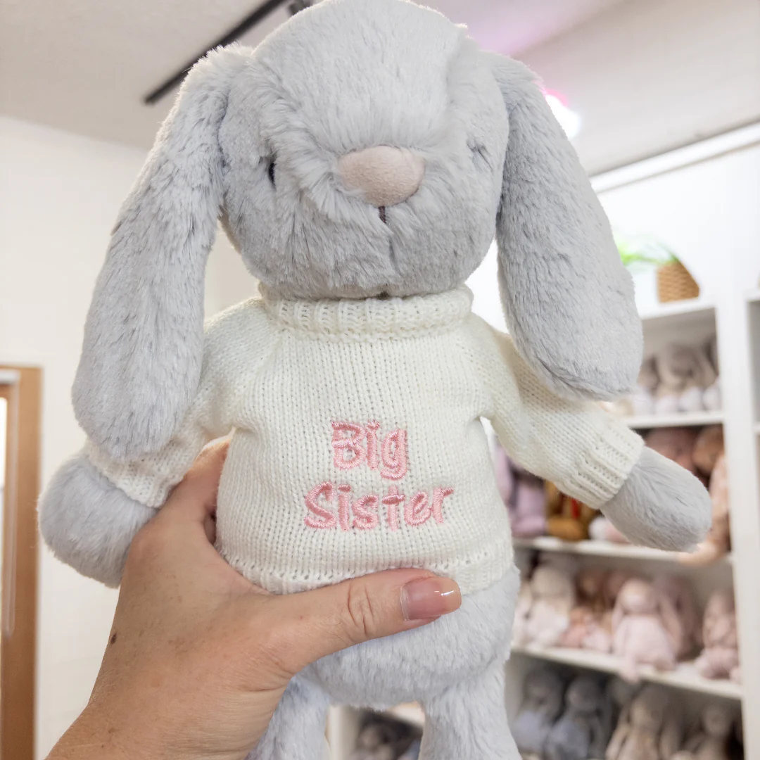 Big Sister Bunny & Jumper - Moonbeam 30cm - Image 2