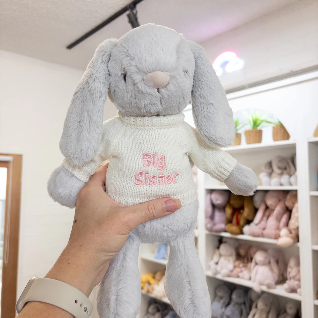 Big Sister Bunny & Jumper - Moonbeam 30cm - Image 3