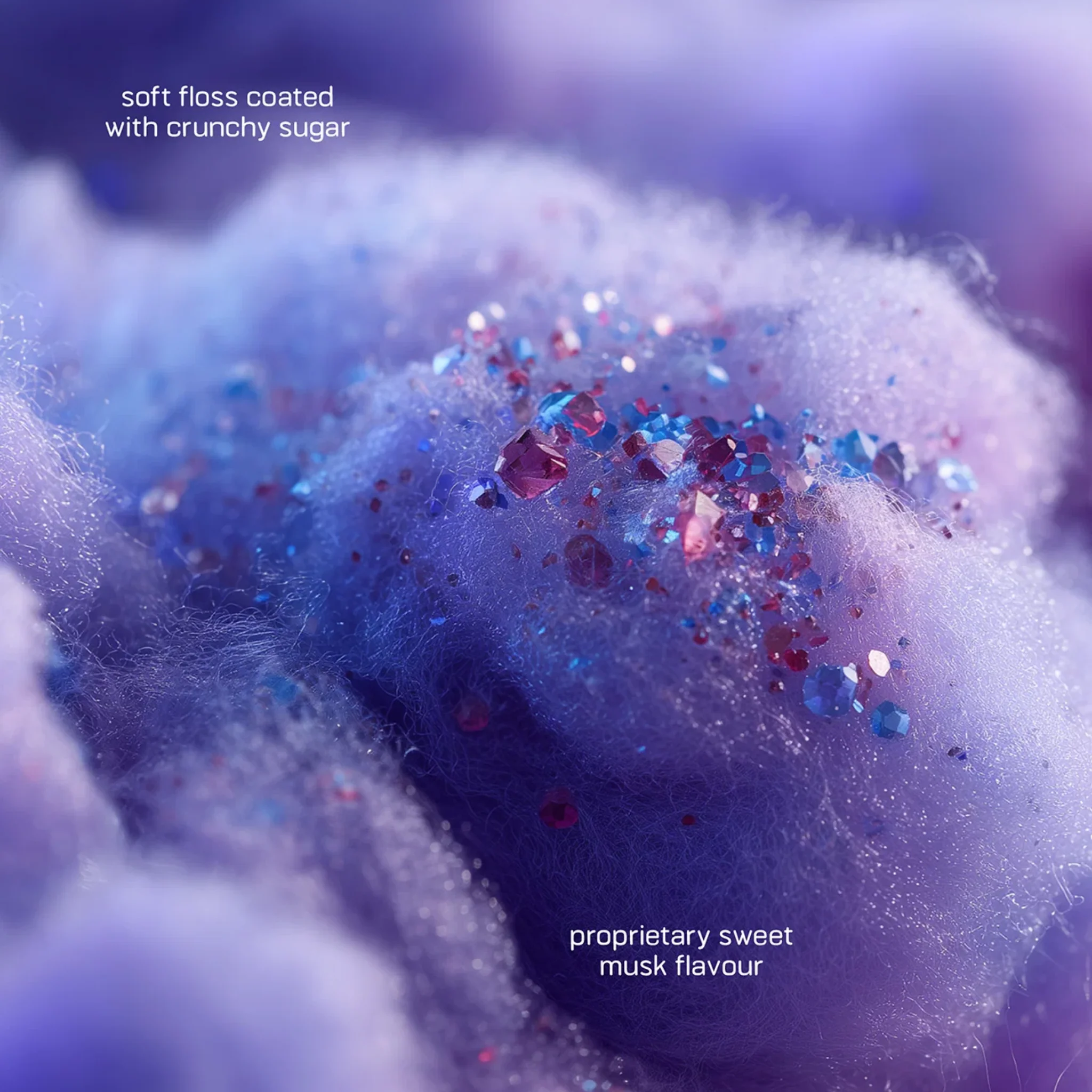 Fluffe - Unicorn Poop Fairy Floss 9g - Image 2