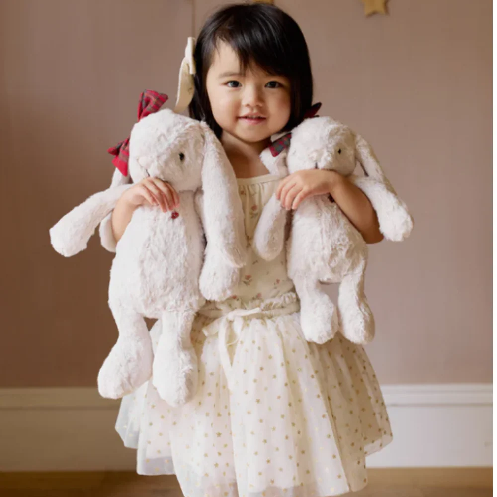 Snuggle Bunnies - Penelope Bow Bunny - 40cm - Image 3