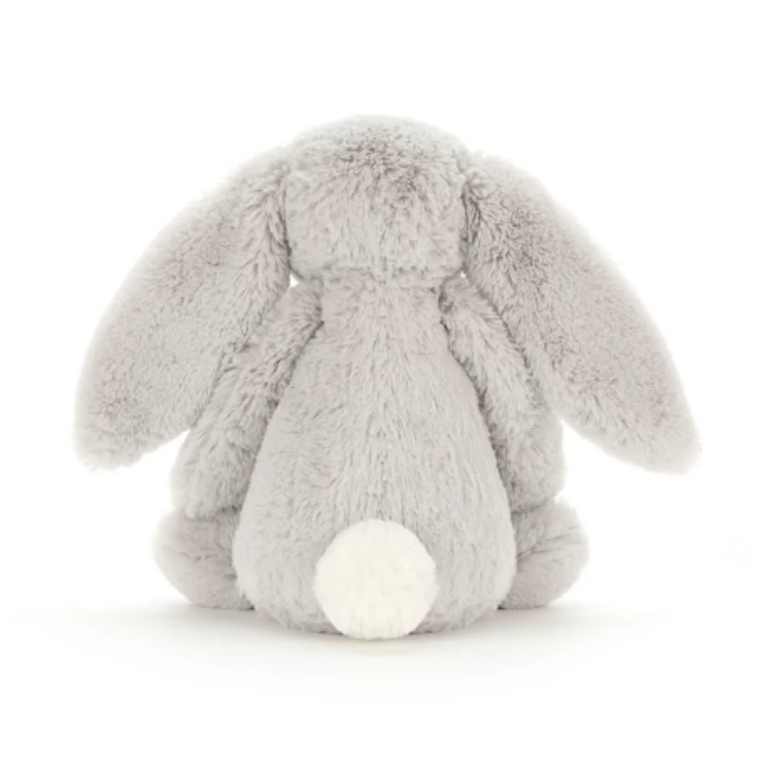 Jellycat Bashful Bunny - Silver (Medium) - Image 3