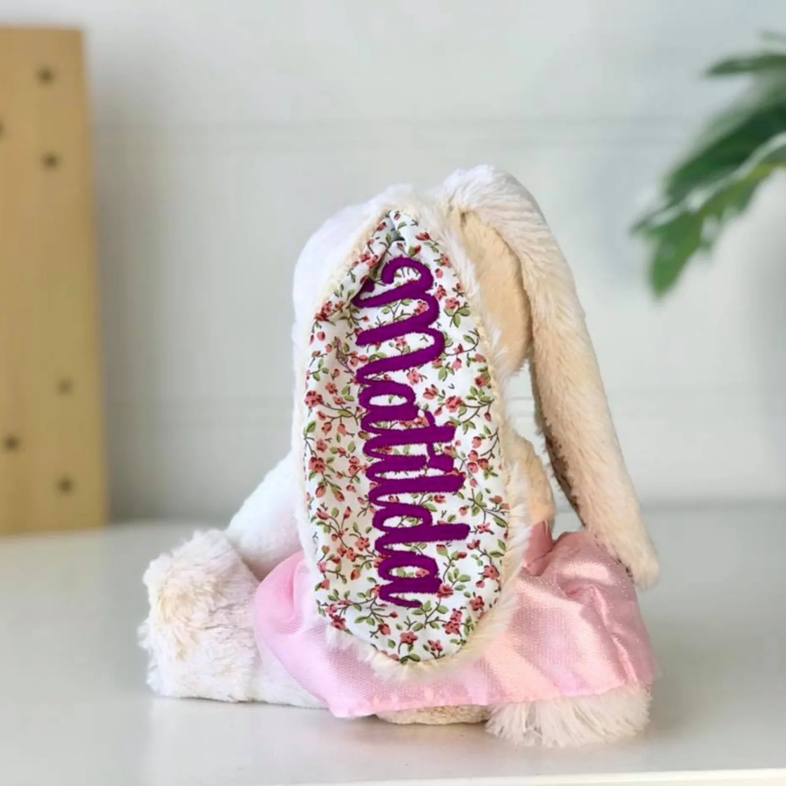 Personalised Small Frankie Bunny - Ballerina 25cm - Image 3