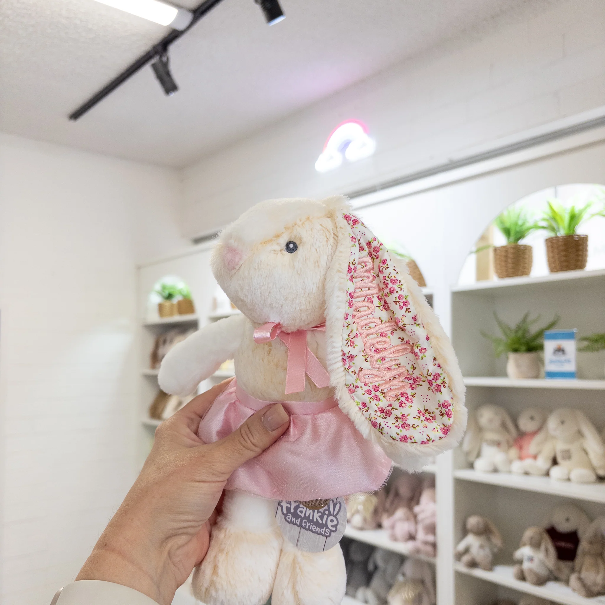Personalised Small Frankie Bunny - Ballerina 25cm - Image 6