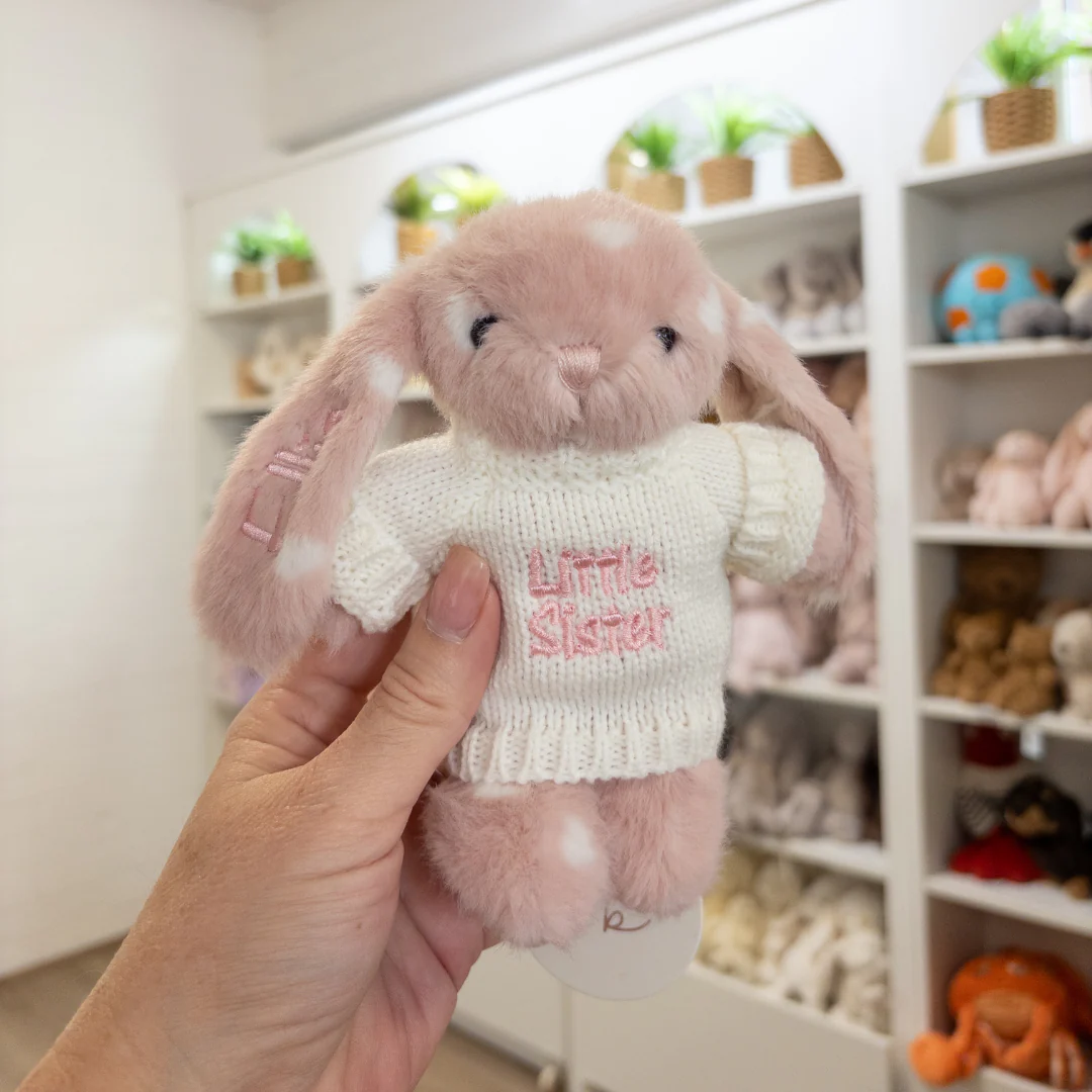 Little Sister Bunny & Jumper - Little Love 15cm - Image 2