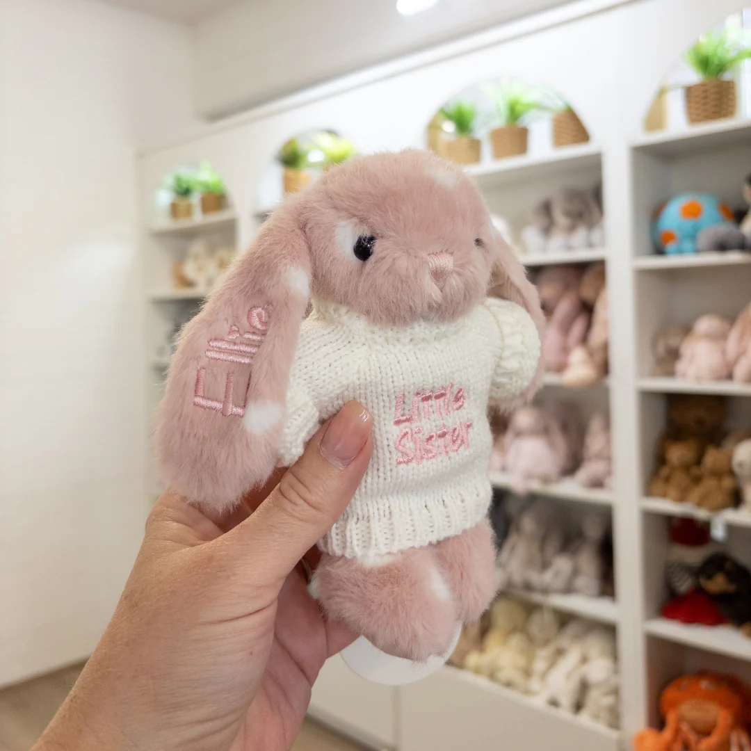 Little Sister Bunny & Jumper - Little Love 15cm - Image 3