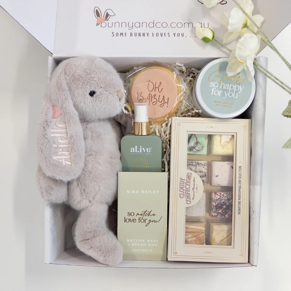 Mum & Bub Newborn Gift Set - Beige