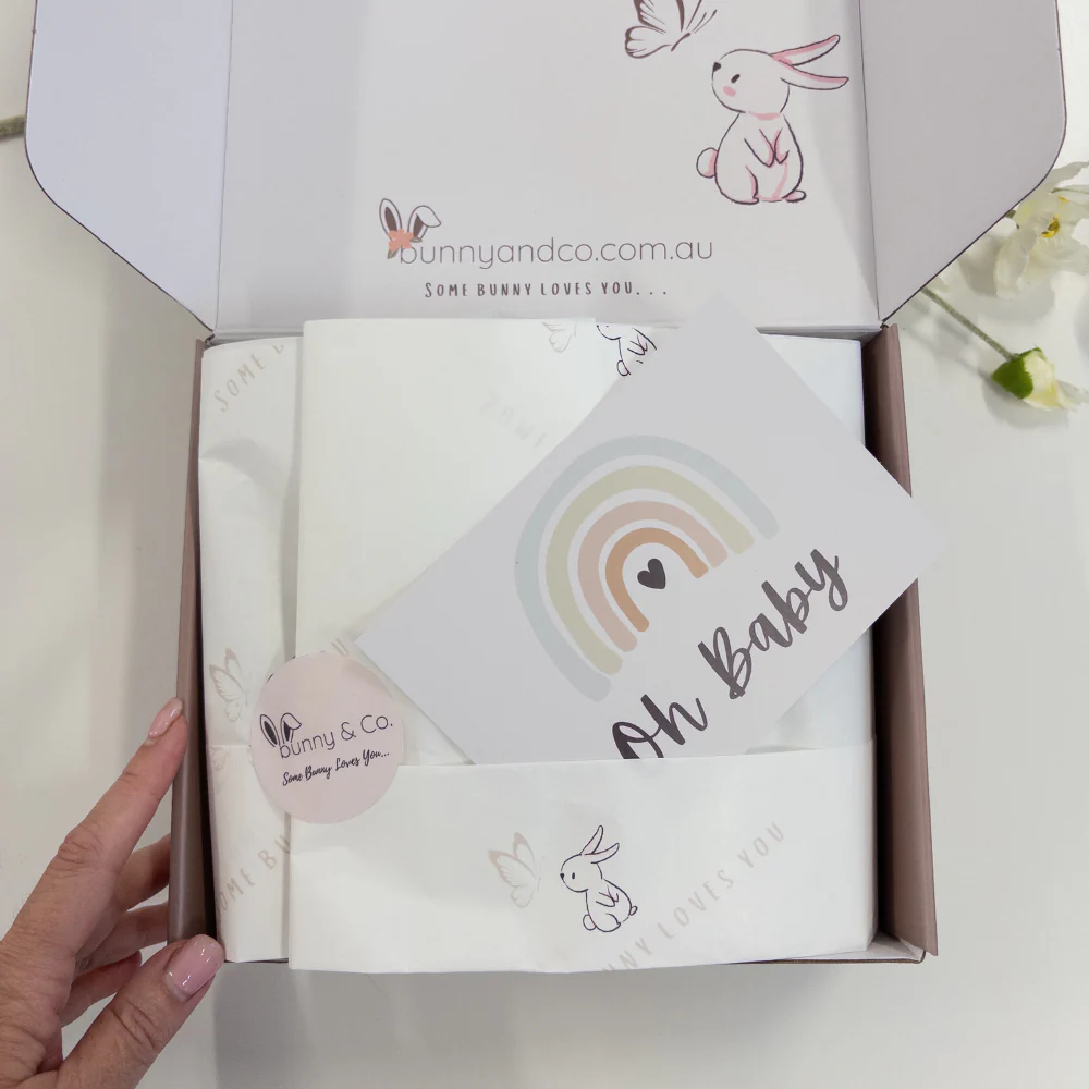 New Baby Gift Hamper - Beige - Image 9