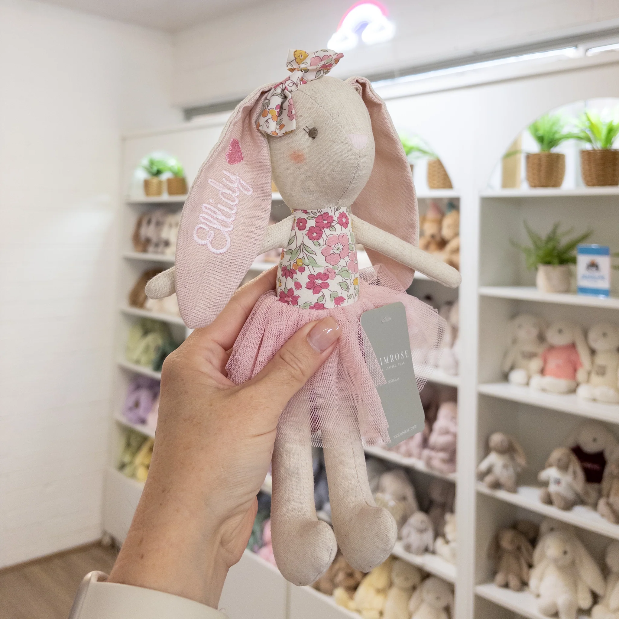 Personalised Alimrose Baby Pearl Rose Garden