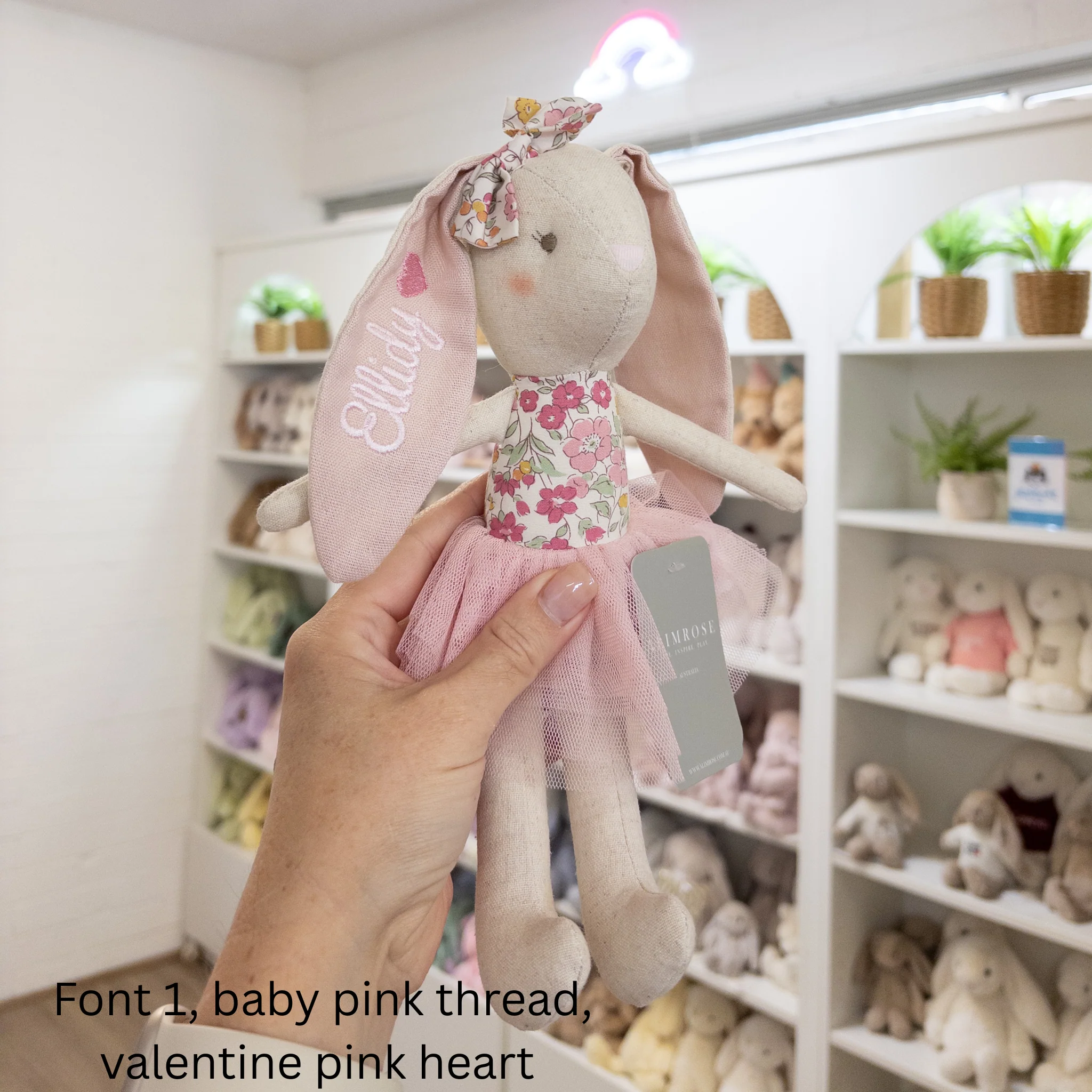 Personalised Alimrose Baby Pearl Rose Garden - Image 2