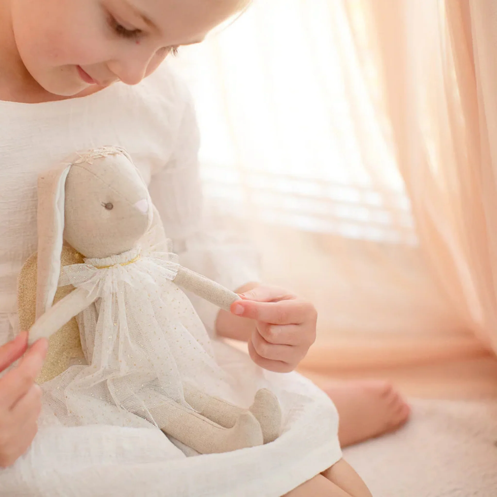 Personalised Alimrose Ivory Mini Angel Bunny - Image 2