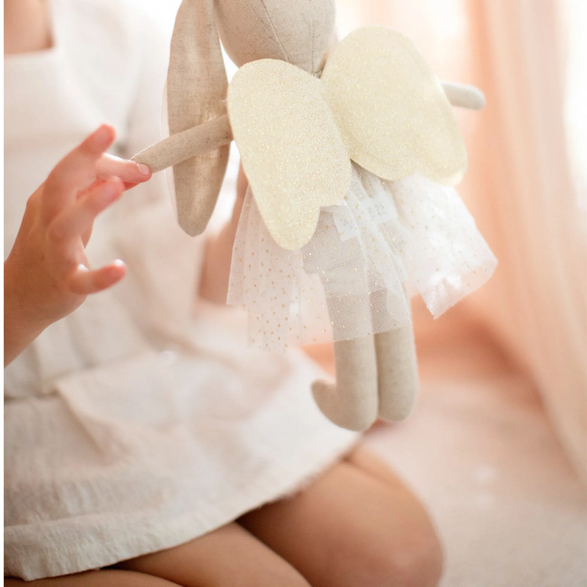 Personalised Alimrose Ivory Mini Angel Bunny - Image 6