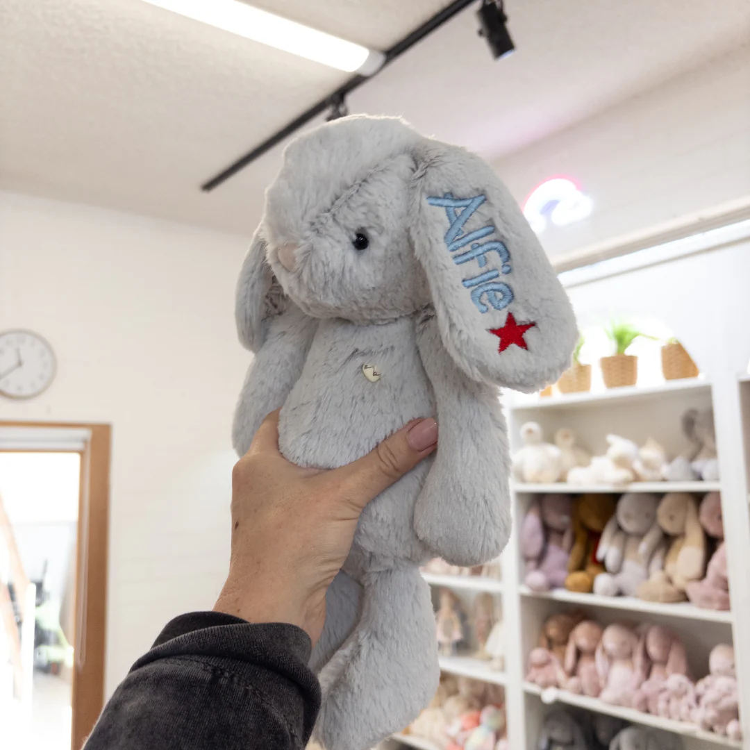 Personalised Bunny, Blanket & First Football Gift Hamper - Image 2