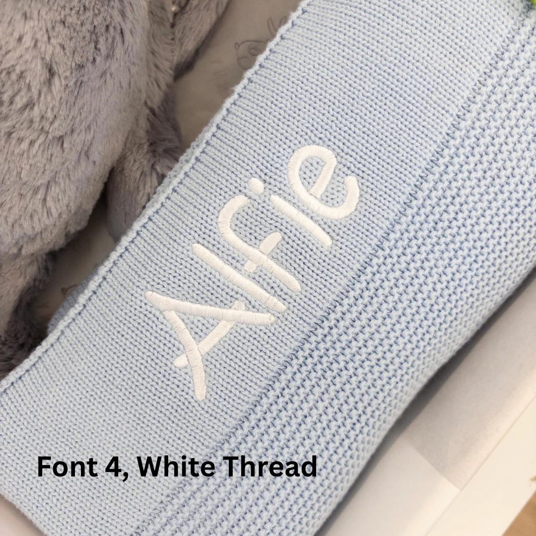 Personalised Bunny, Blanket & First Football Gift Hamper - Image 7