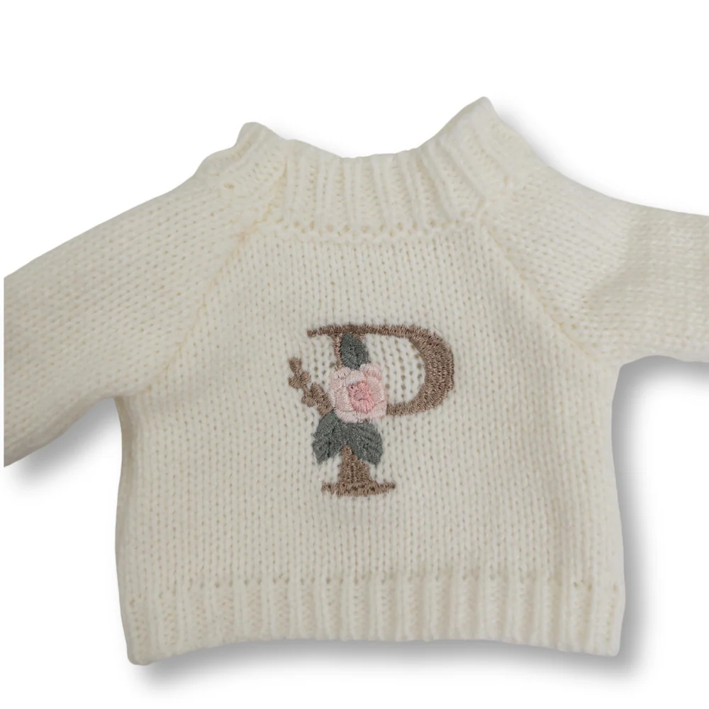 Personalised Bunny Jumper - Cream (MEDIUM) - Image 3