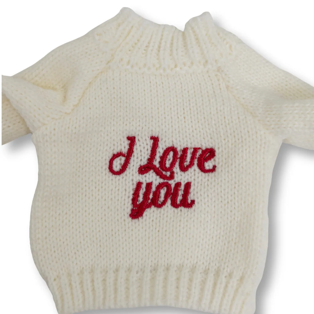 Personalised Bunny Jumper - Cream (MEDIUM) - Image 4