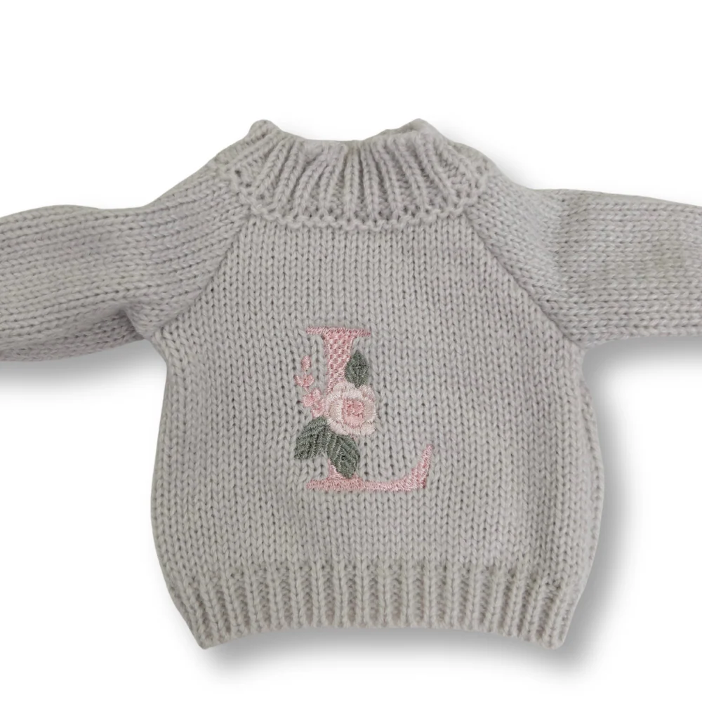 Personalised Bunny Jumper - Grey (MEDIUM) - Image 2