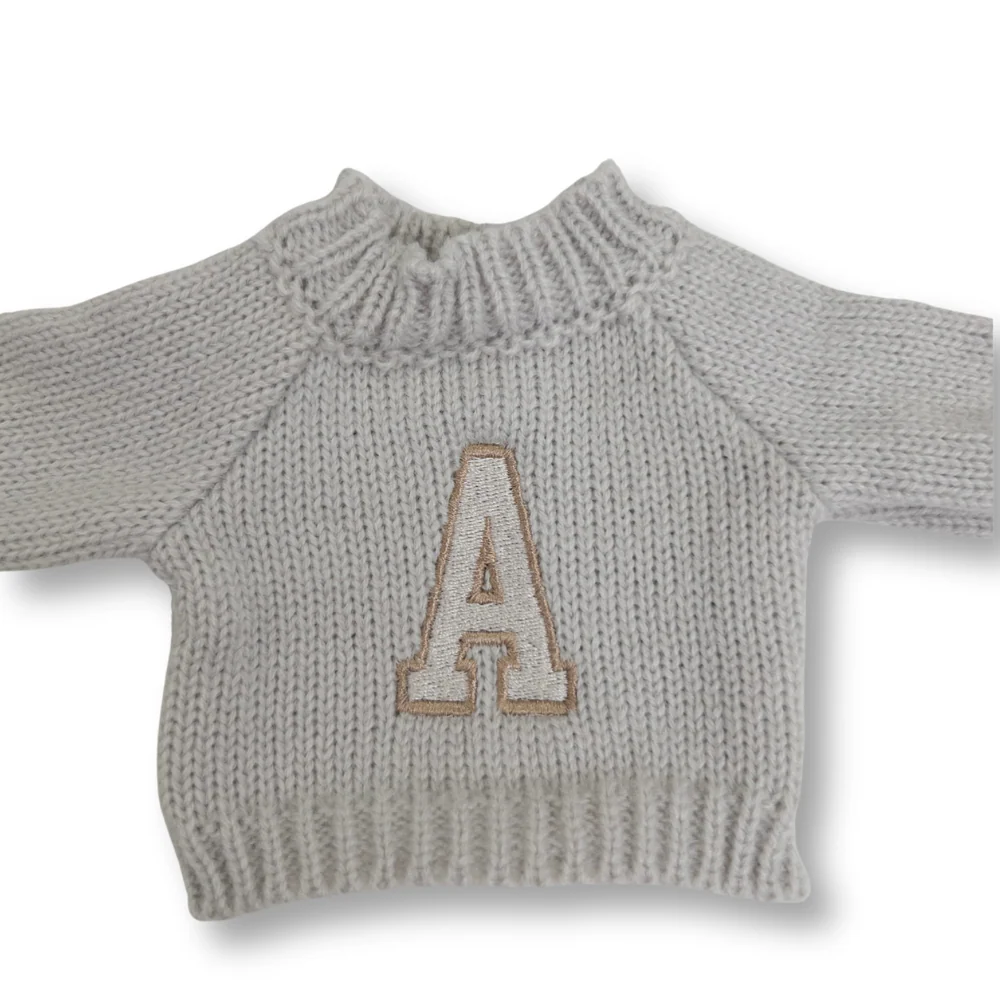 Personalised Bunny Jumper - Grey (MEDIUM) - Image 3