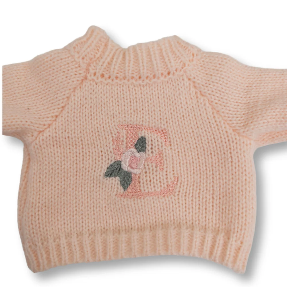 Personalised Bunny Jumper - Peach (MEDIUM) - Image 3