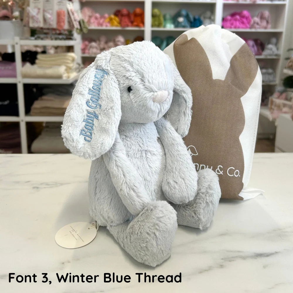 Personalised Snuggle Bunnies - Moonbeam 30cm - Image 10