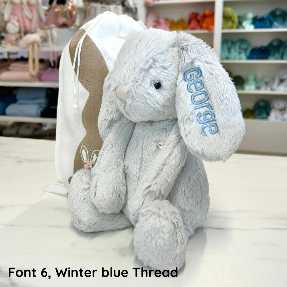 Personalised Snuggle Bunnies - Moonbeam 30cm - Image 6