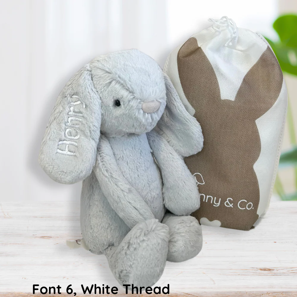 Personalised Snuggle Bunnies - Moonbeam 30cm - Image 8