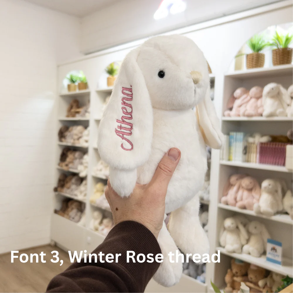 Personalised Snuggle Bunnies - Marshmallow 30cm - Image 12