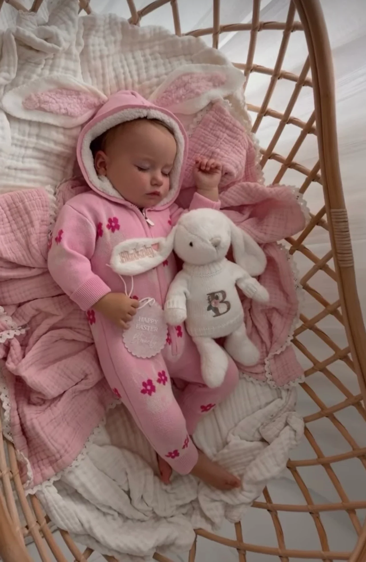 Personalised Snuggle Bunnies - Marshmallow 30cm - Image 18