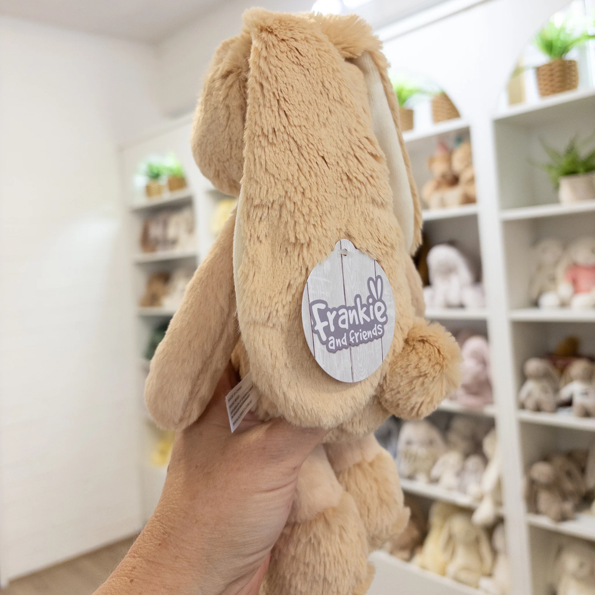 Personalised Small Frankie Bunny - Caramel - Image 3