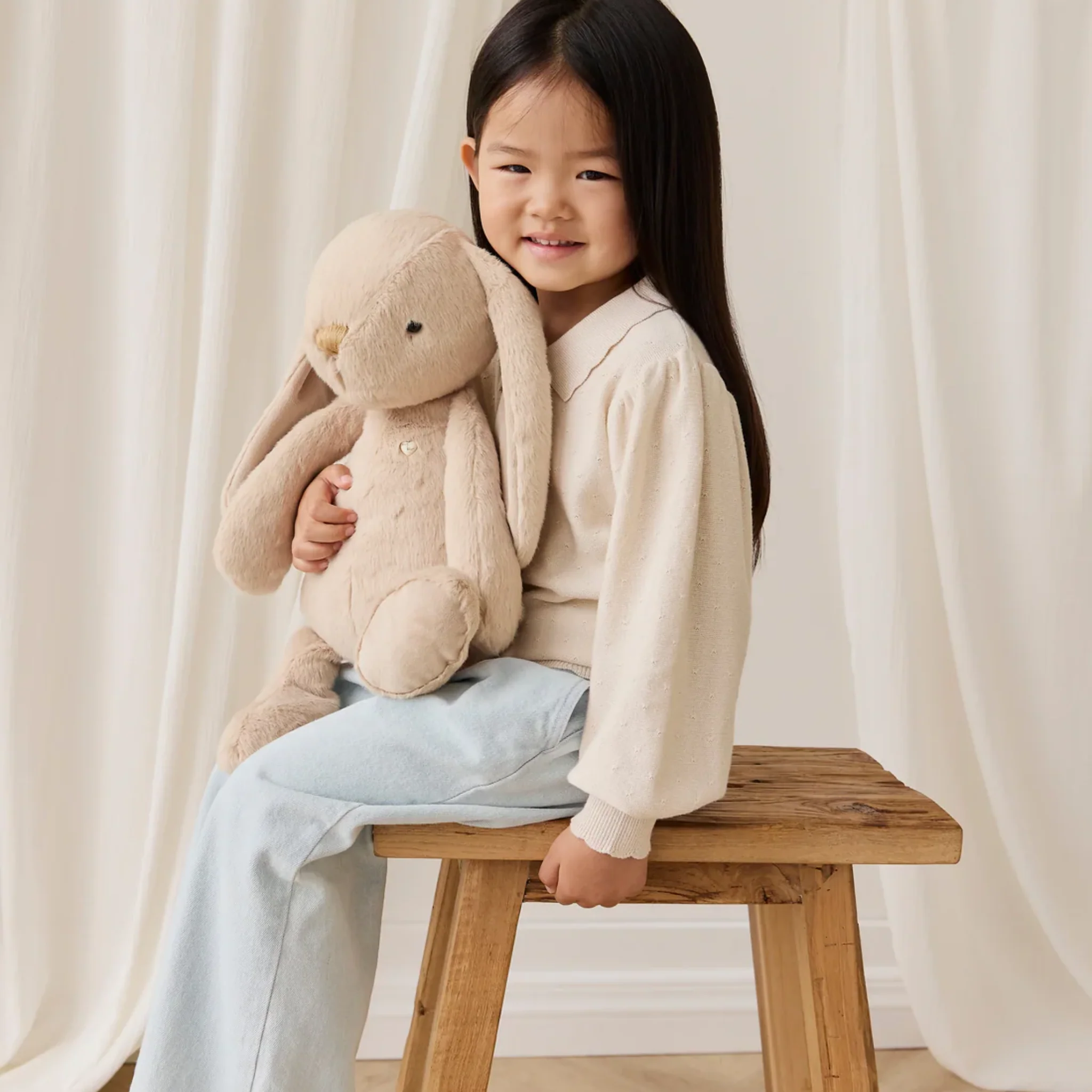 Personalised Snuggle Bunnies - Caramel 45cm (NEW!) - Image 4