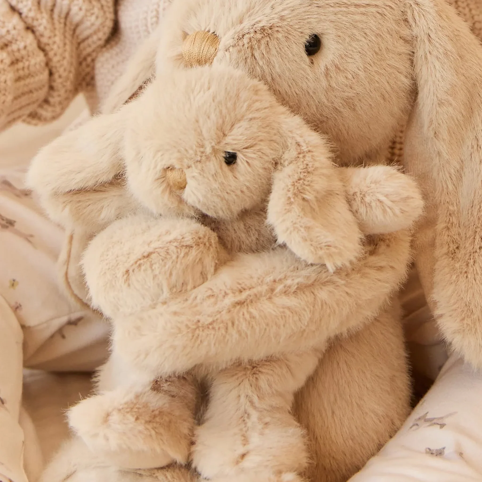 Personalised Snuggle Bunnies - Frankie the Hugging Bunny - Caramel - Image 14