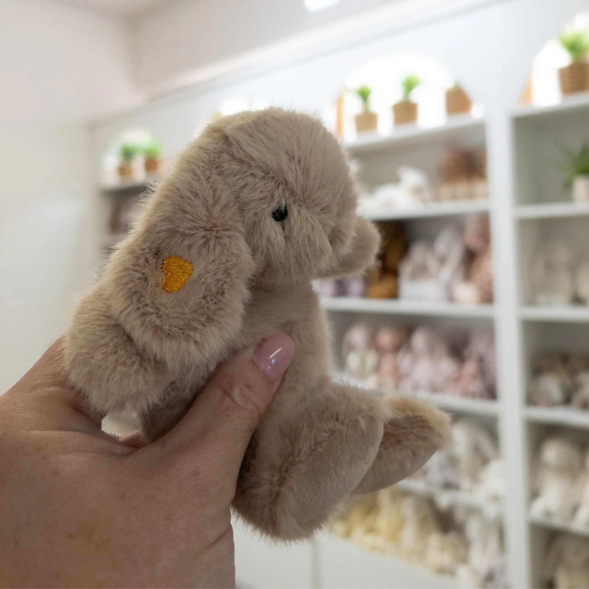 Personalised Snuggle Bunnies - Frankie the Hugging Bunny - Caramel - Image 3