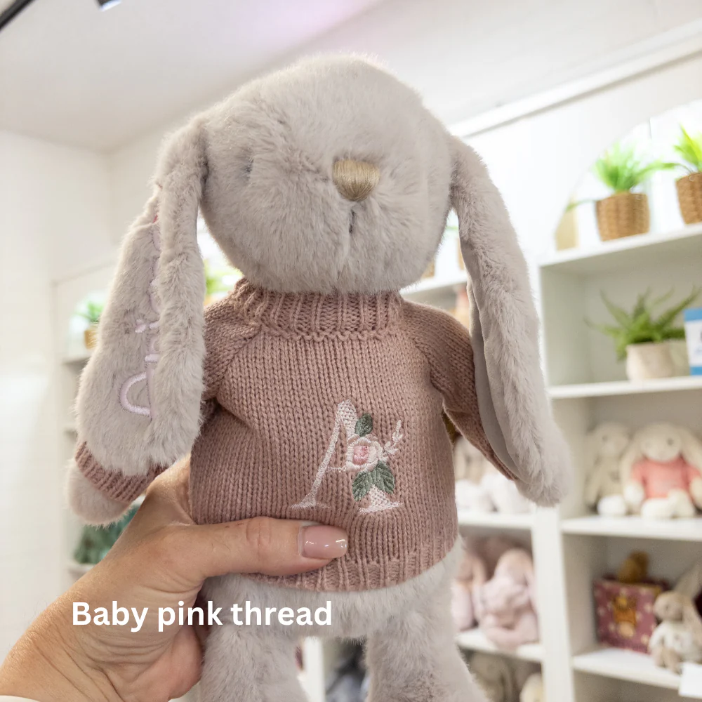 Personalised Snuggle Bunnies - Beige 30cm - Image 23