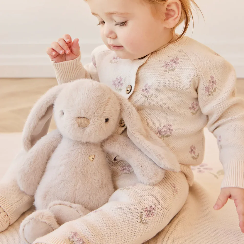 Personalised Snuggle Bunnies - Beige 30cm - Image 34