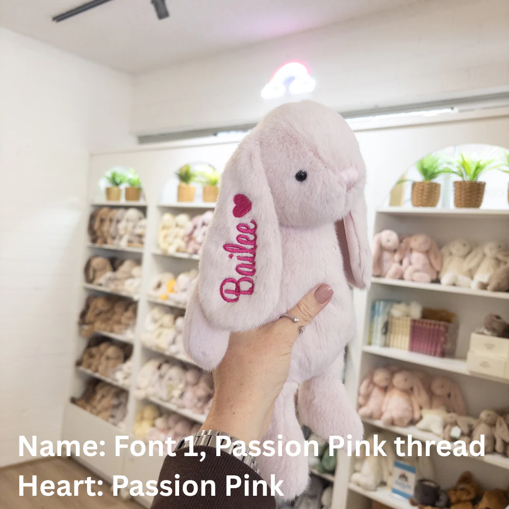 Personalised Snuggle Bunnies - Blossom 30cm - Image 11