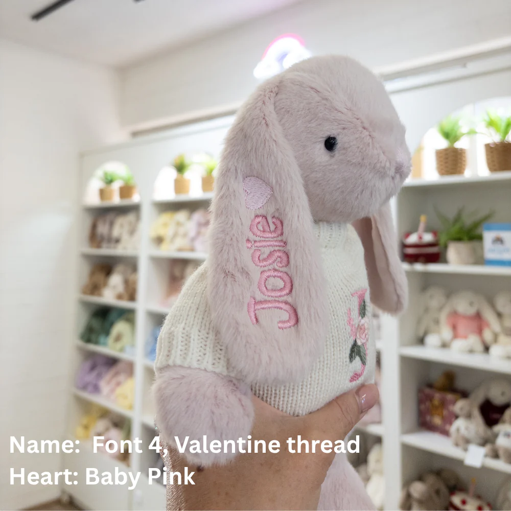 Personalised Snuggle Bunnies - Blossom 30cm - Image 19