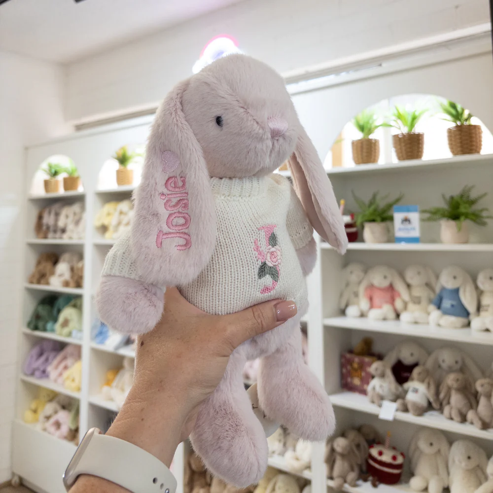 Personalised Snuggle Bunnies - Blossom 30cm - Image 20