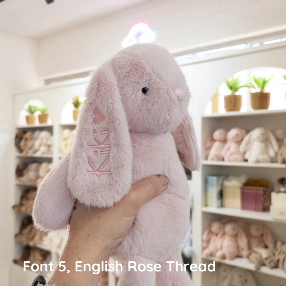 Personalised Snuggle Bunnies - Blossom 30cm - Image 3