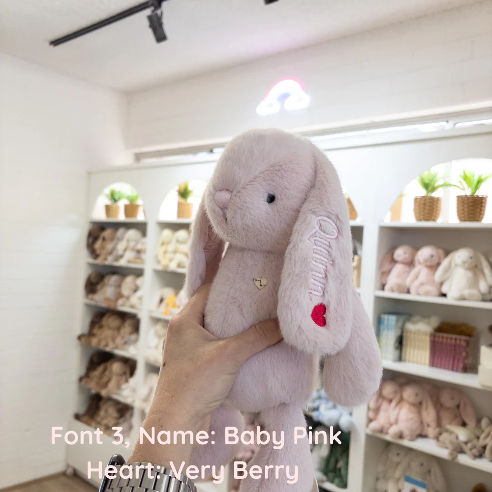 Personalised Snuggle Bunnies - Blossom 30cm - Image 8