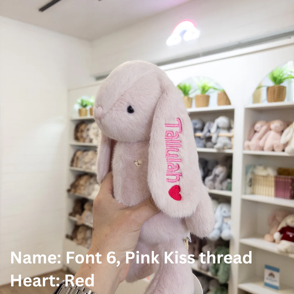 Personalised Snuggle Bunnies - Blossom 30cm - Image 9