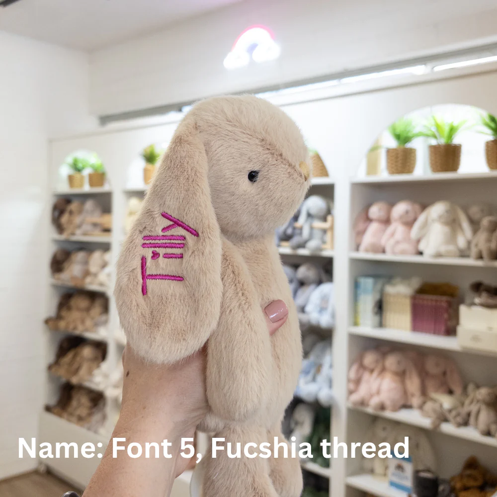 Personalised Snuggle Bunnies - Caramel 30cm - Image 13