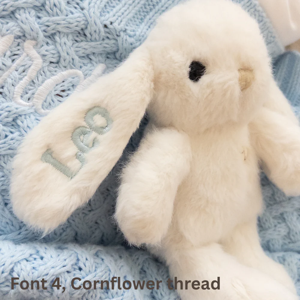 Personalised Snuggle Bunnies - Marshmallow 15cm - Image 5