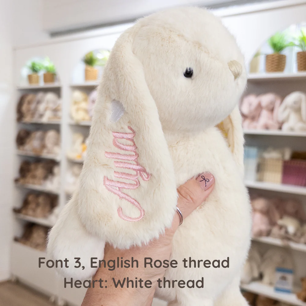 Personalised Snuggle Bunnies - Sunshine 30cm - Image 3