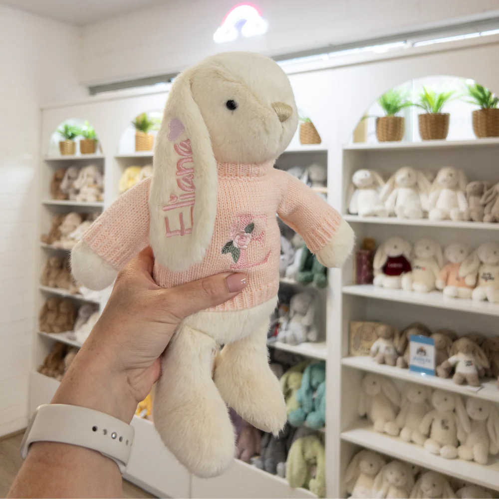 Personalised Snuggle Bunnies - Sunshine 30cm - Image 7