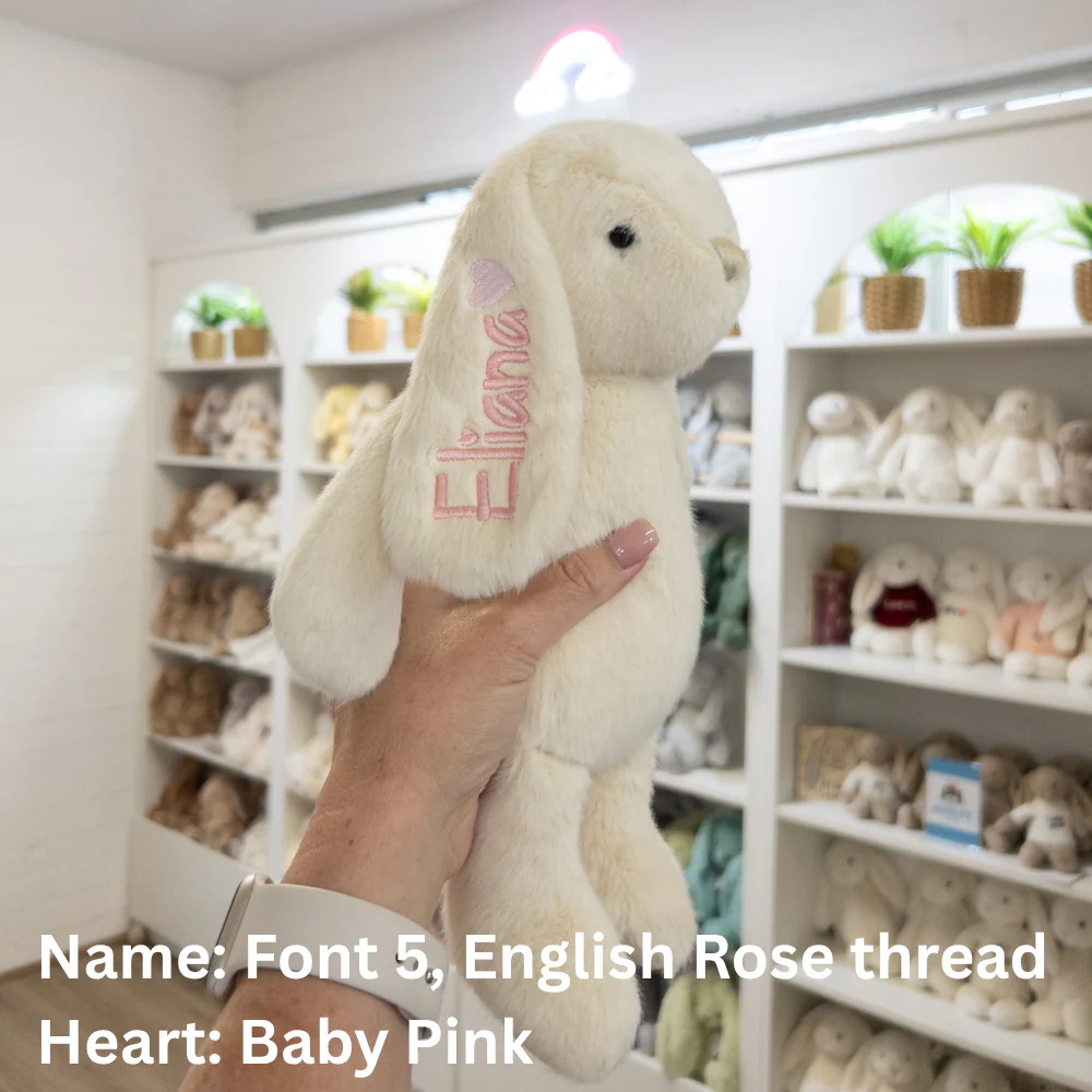 Personalised Snuggle Bunnies - Sunshine 30cm - Image 8