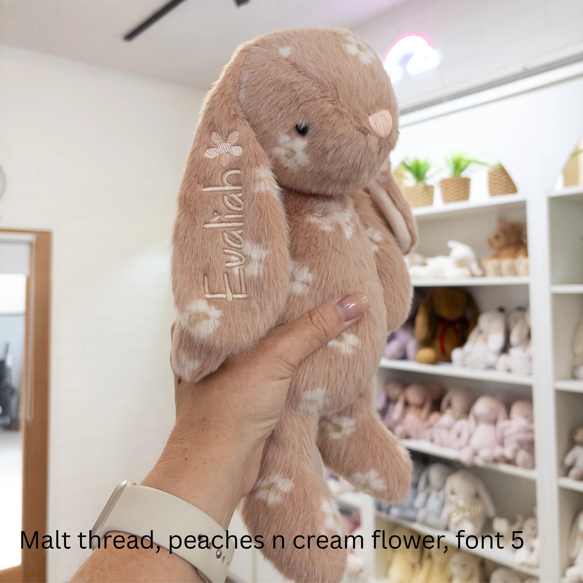 Personalised Snuggle Bunnies - Rosie 30cm (NEW!) - Image 4