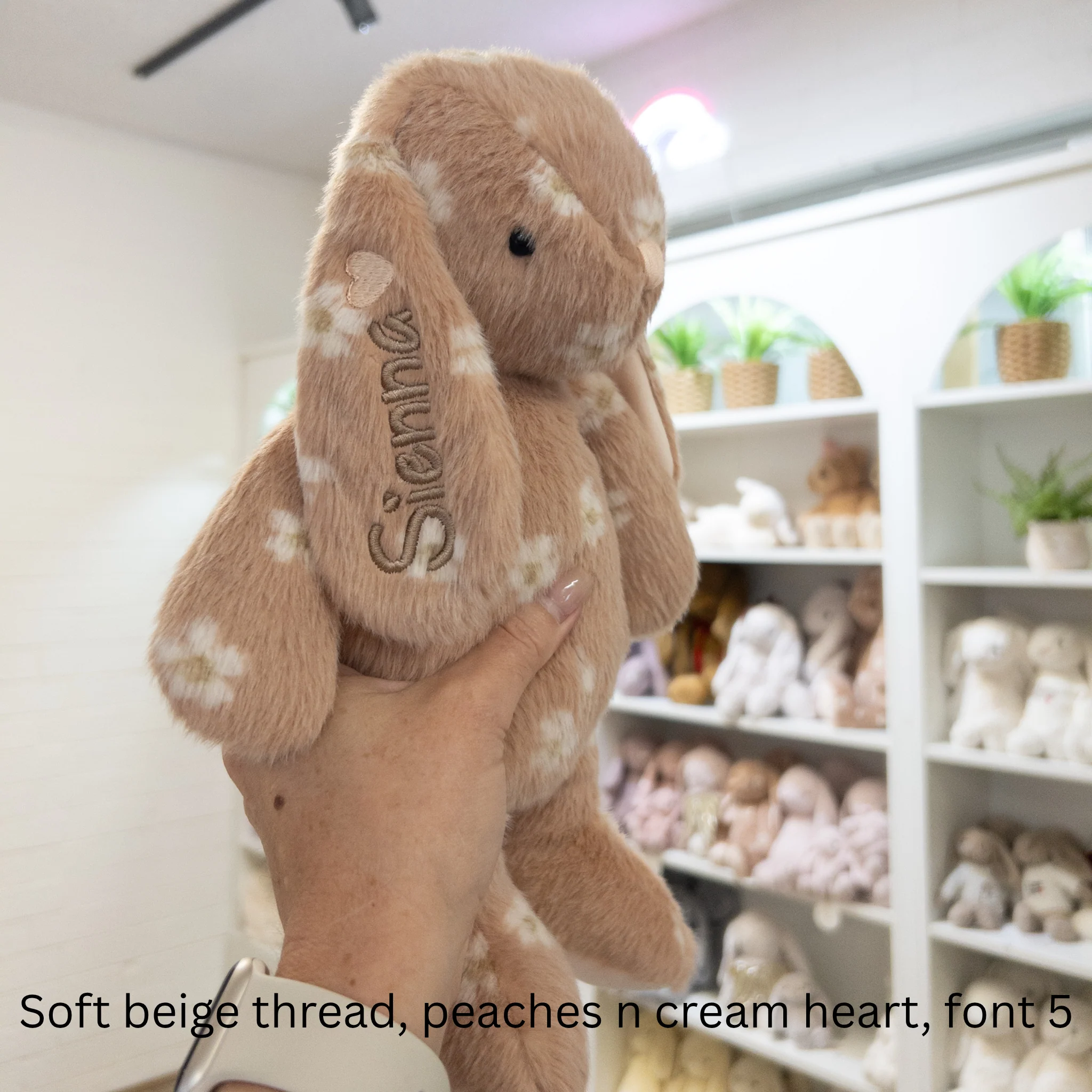 Personalised Snuggle Bunnies - Rosie 30cm (NEW!) - Image 7