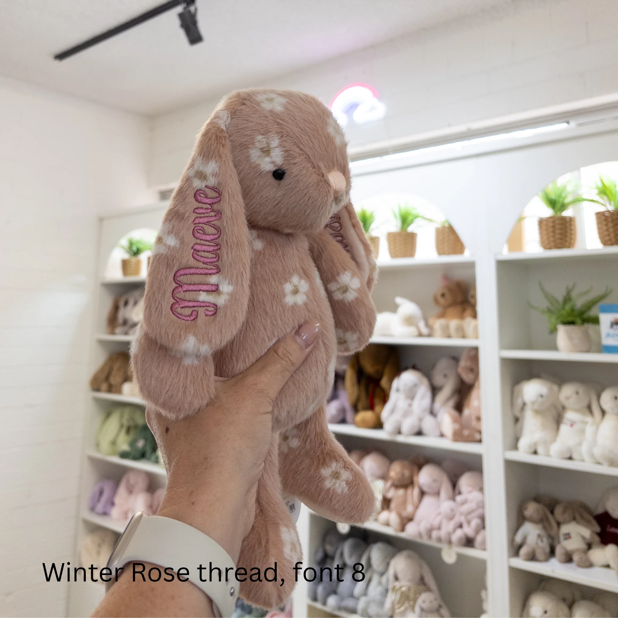 Personalised Snuggle Bunnies - Rosie 30cm (NEW!) - Image 8