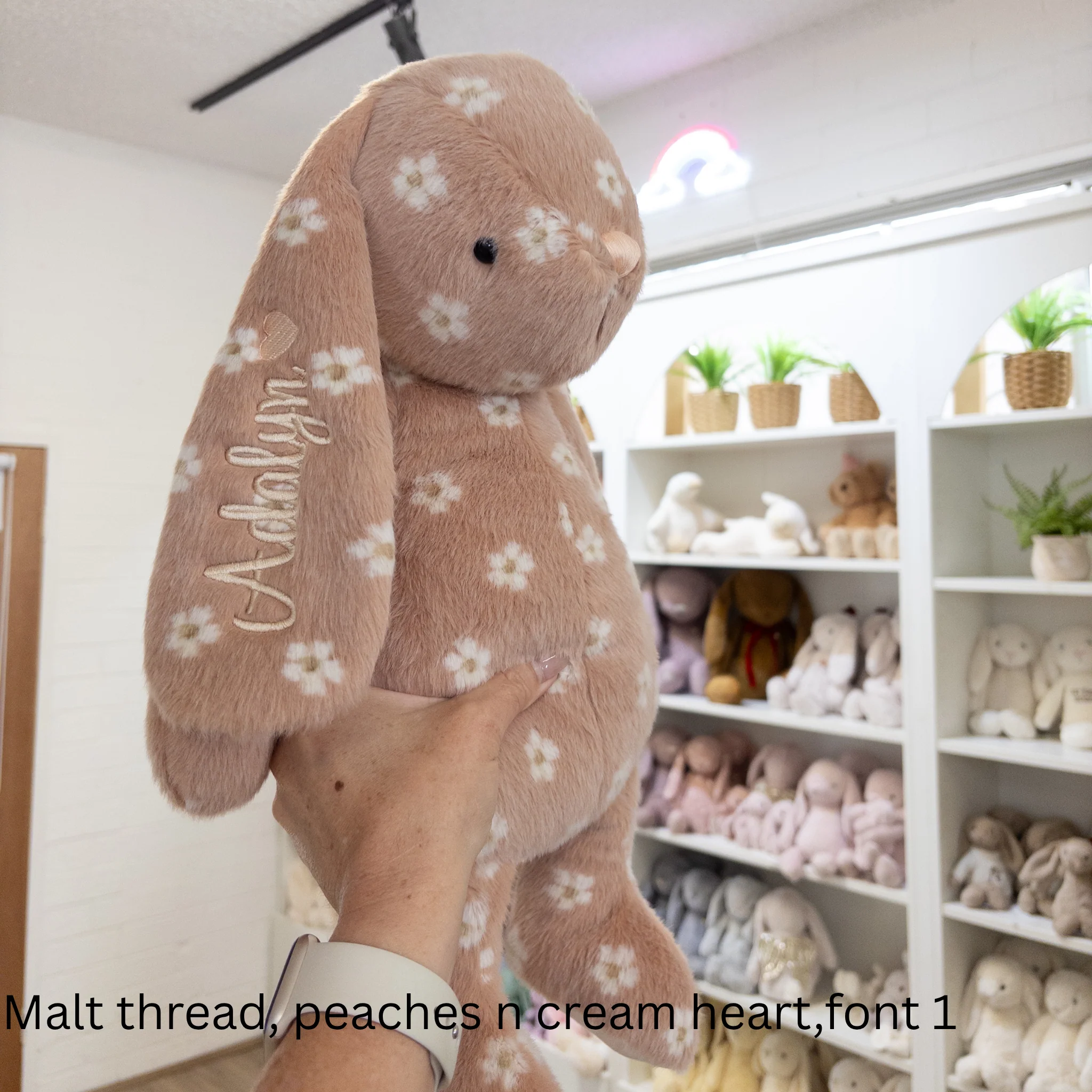 Personalised Snuggle Bunnies - Rosie 45cm (NEW!) - Image 4