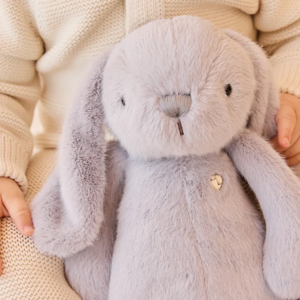 Personalised Snuggle Bunnies -  Silver Grey 30cm - Image 5
